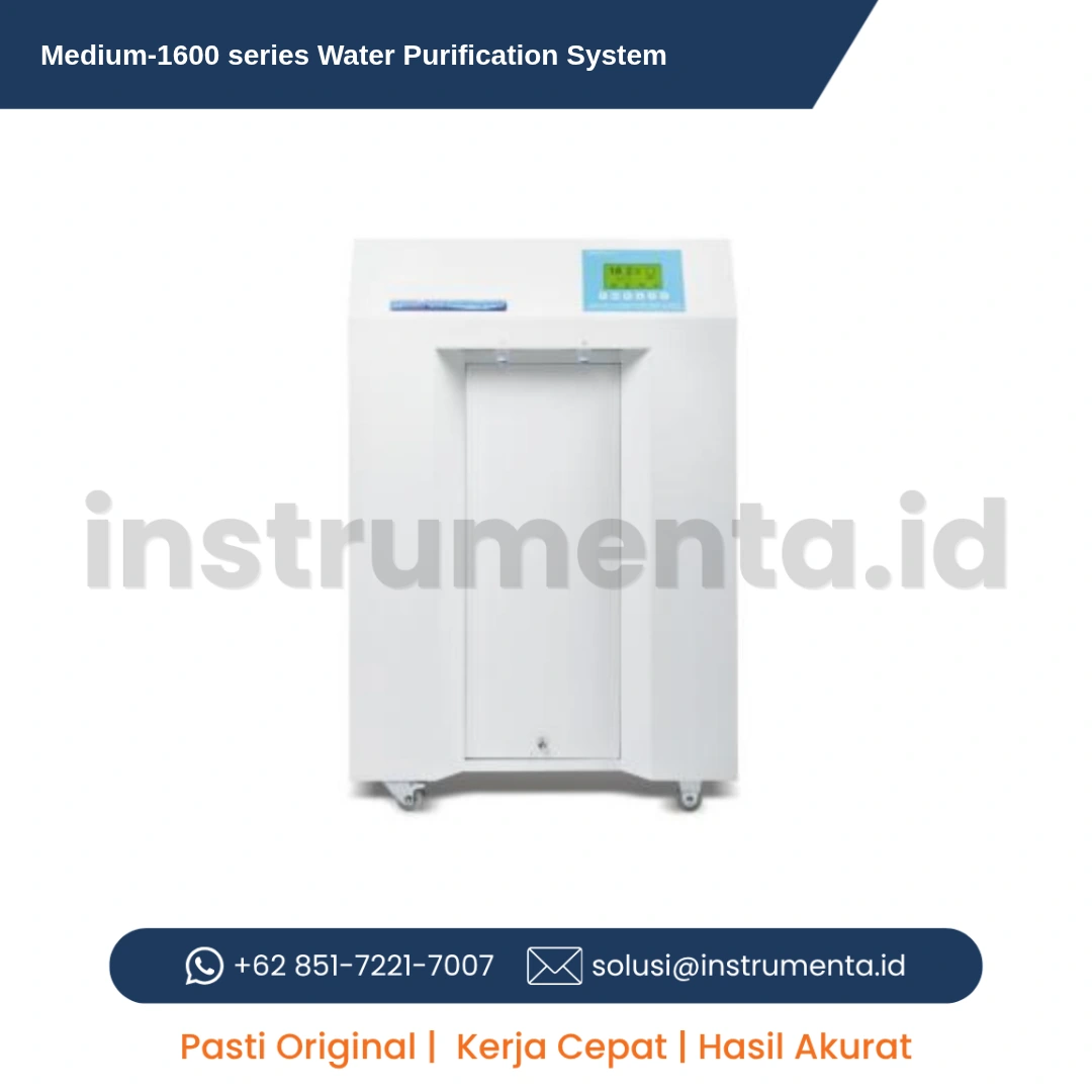 Distributor Resmi Medium-1600 Series Water Purification System System Pemurni Air Laboratorium